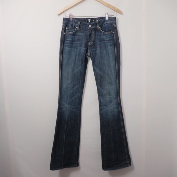 7 For All Mankind 'A' Pocket Flare Jeans Size 26 - Picture 1 of 12